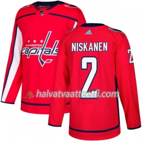 Miesten NHL Washington Capitals Pelipaita Matt Niskanen 2 Adidas 2017-2018 Punainen Authentic